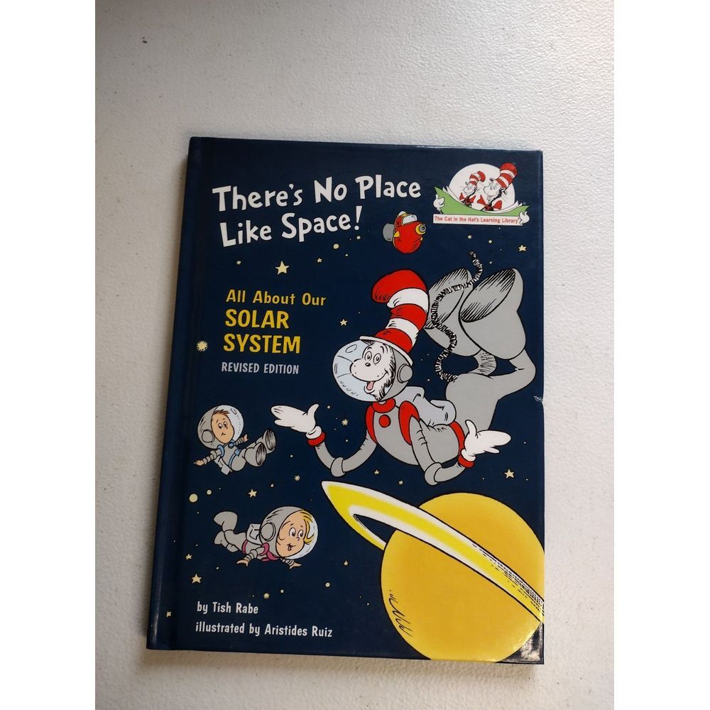 📚 BOGO Dr. Seuss There's No Place Like Space Book - Blue, Red, Yellow